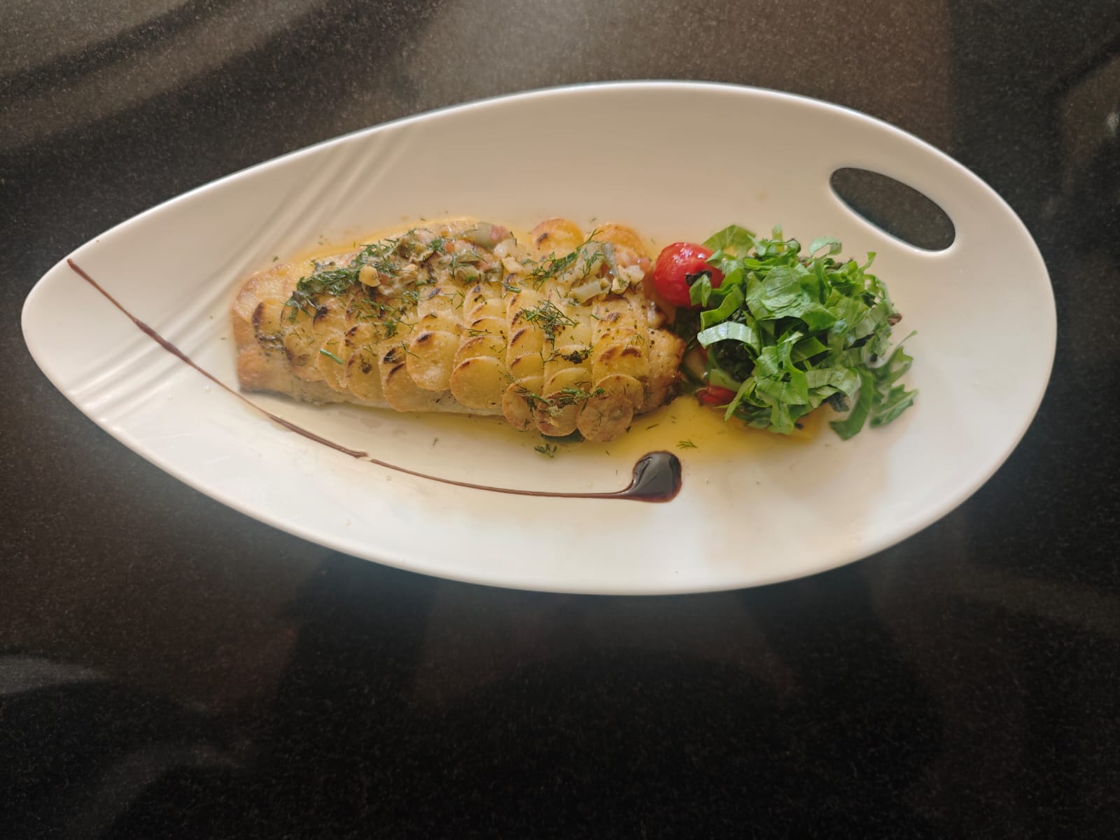 Grilled Sea Bass Fillet (180GR) (450 Calorie)
