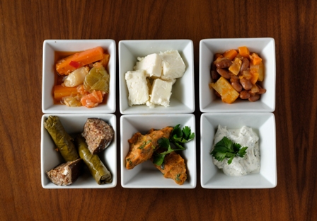 Cheese Plate, Different kinds of Turkish Appetizers