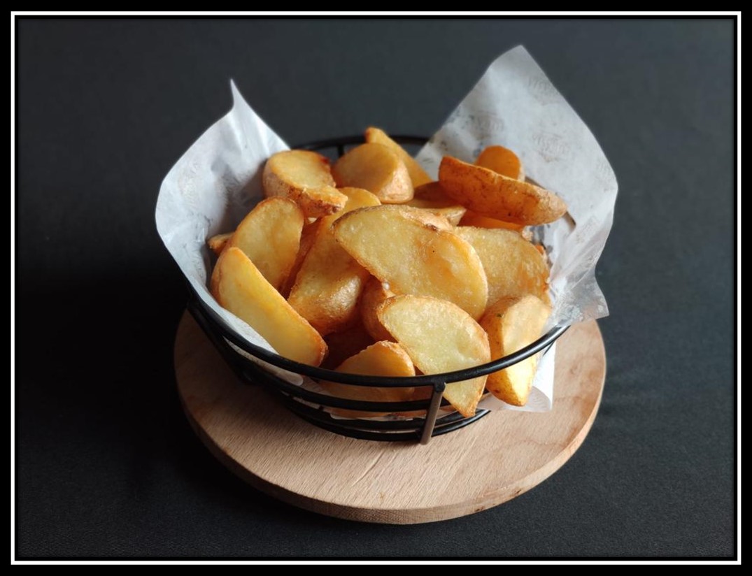 Apple slice patatoes (340 Calorie)