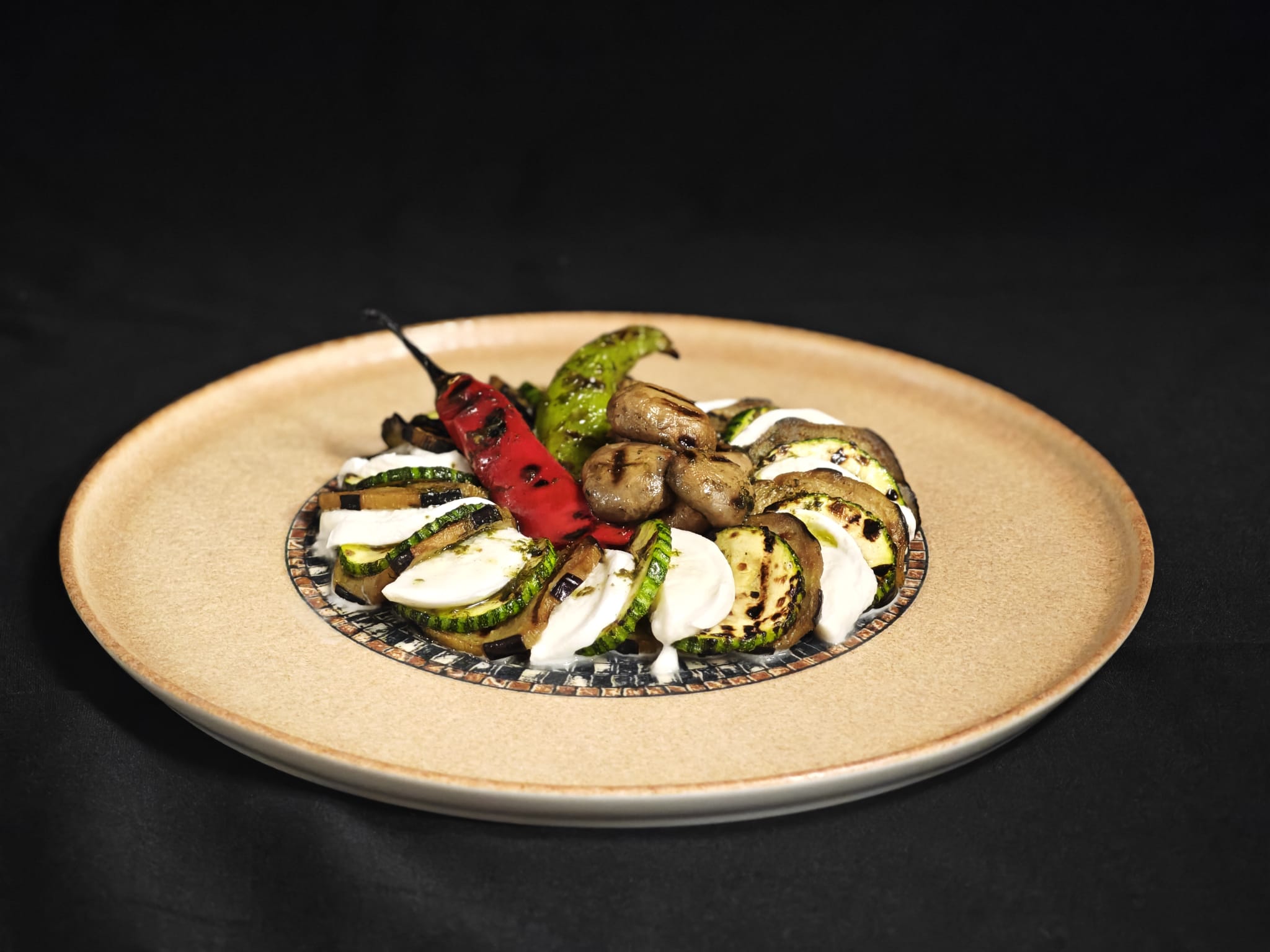 Grilled Vegetable Plate(280 Calorie)